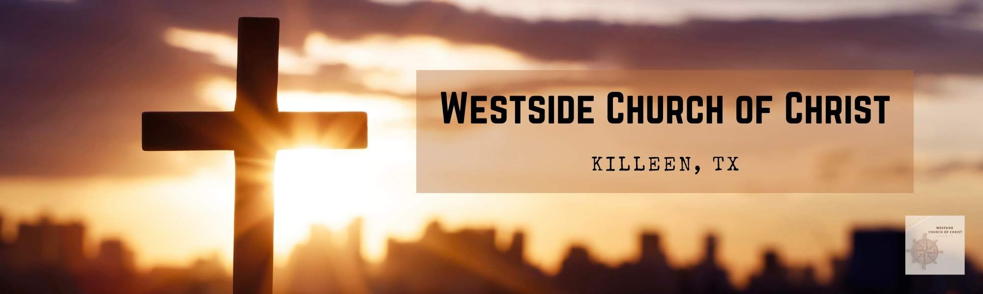 Banner with Westside Church of Christ, Killeen, Tx